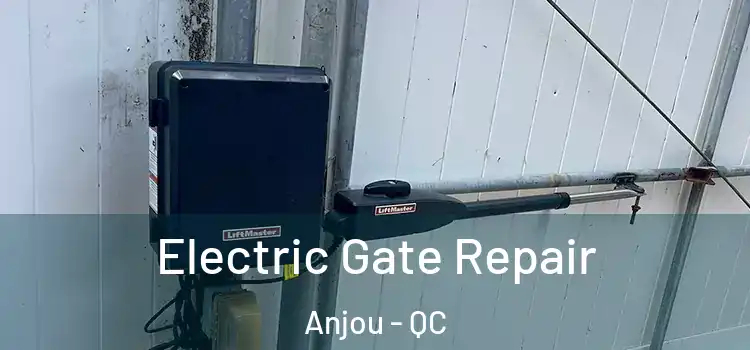 Electric Gate Repair Anjou - QC