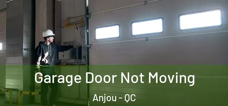  Garage Door Not Moving Anjou - QC